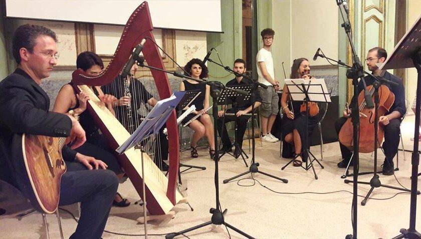 Gli insegnanti dell'Accademia Musicale "Biagio Abbate" in concerto nel Palazzo Tupputi