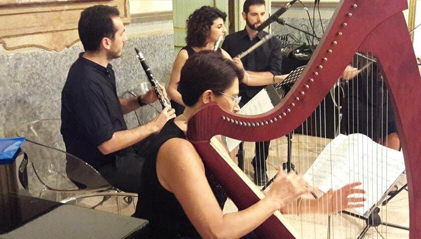 Gli insegnanti dell'Accademia Musicale "Biagio Abbate" in concerto nel Palazzo Tupputi