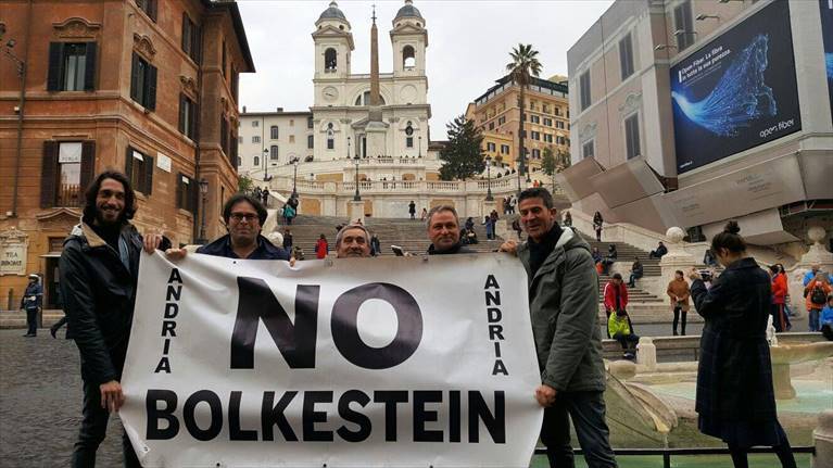 Iniziativa a Roma contro la direttiva Bolkestein