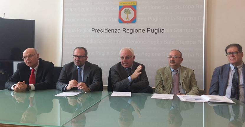 Presentazione del progetto Scap in Presidenza della Regione Puglia