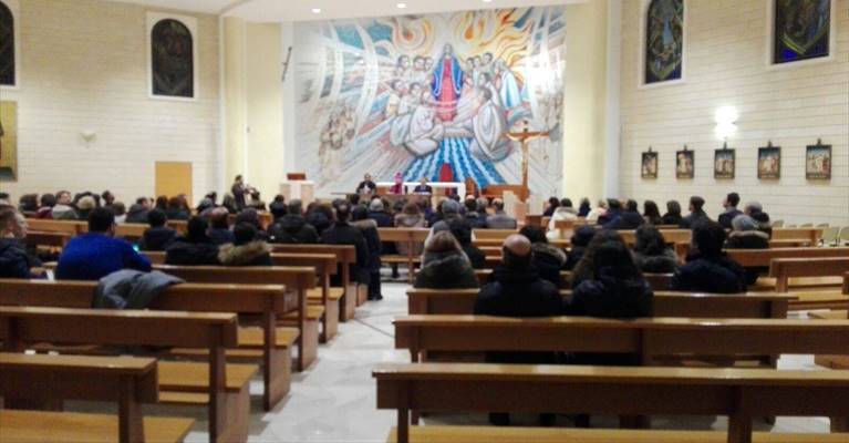 Un incontro dell'Azione cattolica a Trani