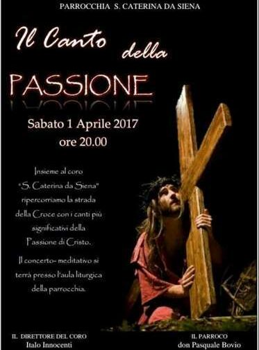 "Il Canto della Passione" a Santa Caterina