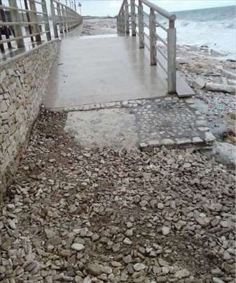 Rampa per disabili sulla spiaggia "BiMarmi"