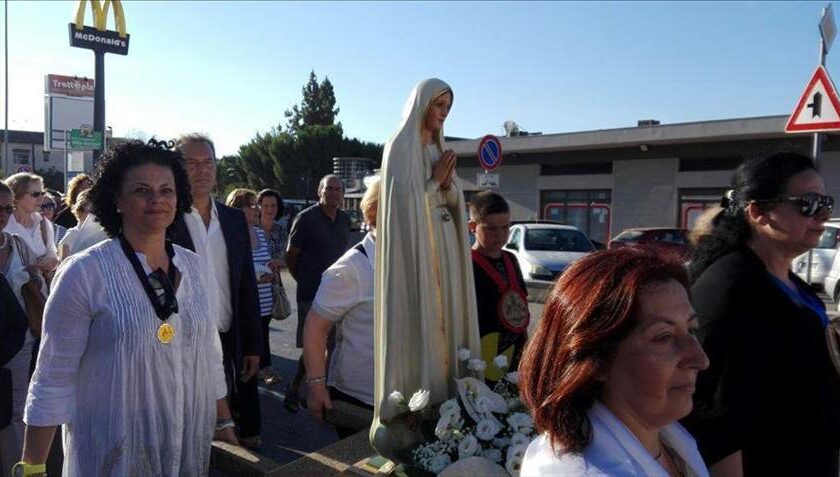 L'arrivo a Bisceglie della Madonna di Fatima