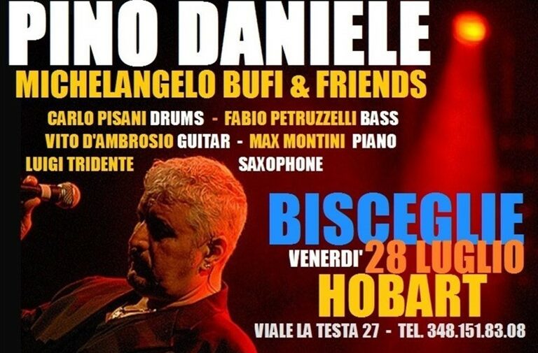 Tributo a Pino Daniele con Michelangelo Bufi & Friends
