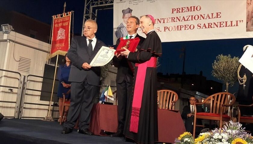 Premio internazionale "Mons. Pompeo Sarnelli" 2017