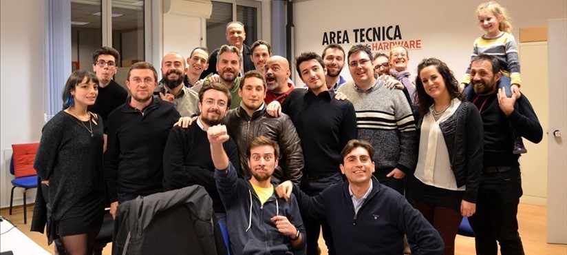 Bruno Gulotta insieme alla squadra di Tom's Hardware