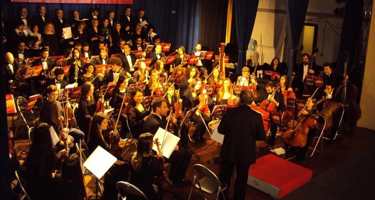 L'orchestra lirico sinfonica Biagio Abbate