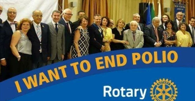 Il Rotary di Bisceglie contro la poliomelite