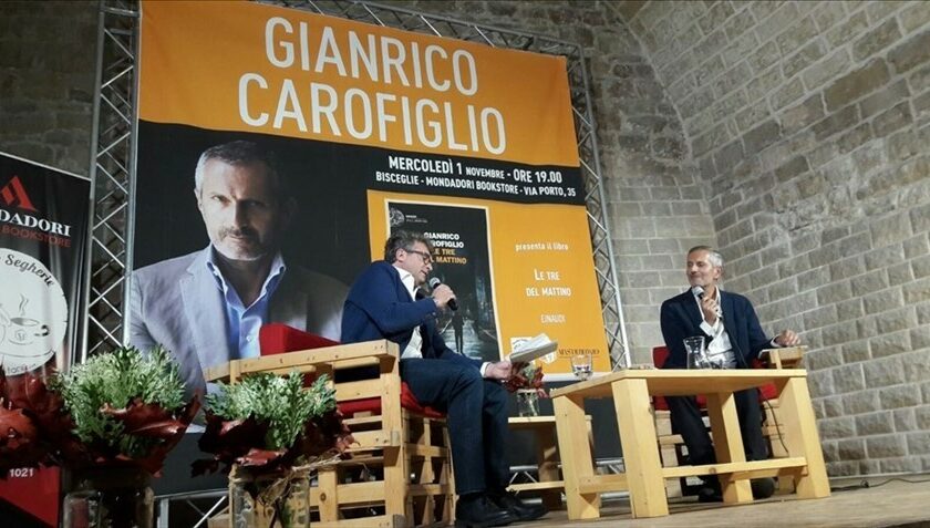 Gianrico Carofiglio conquista le Vecchie Segherie Mastrototaro