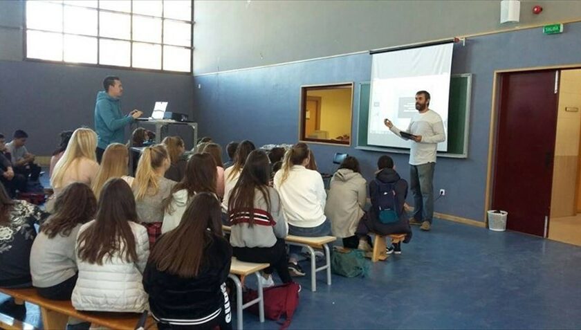 La scuola Monterisi in Spagna