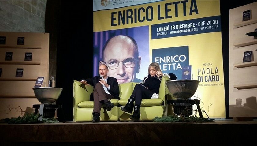 Enrico Letta a Bisceglie