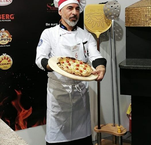 Il pizzaiolo biscegliese Pantaleo Natale Montarone