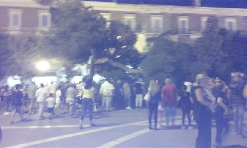 paura in piazza Vittorio Emanuele II
