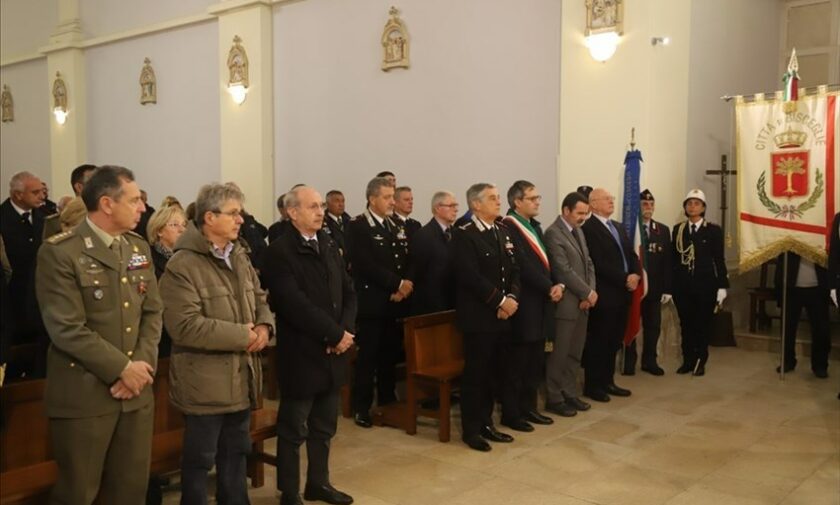 La cerimonia 2019 in ricordo di Carlo De Trizio e Pierdavide De Cillis