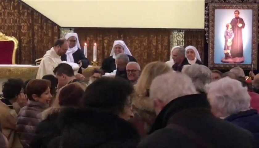 ​I solenni festeggiamenti per don Bosco​ nella chiesa di San Vincenzo de' Paoli