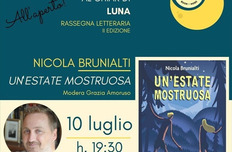 Nicola Brunialti presenta Il suo romanzo "Un'estate mostruosa"