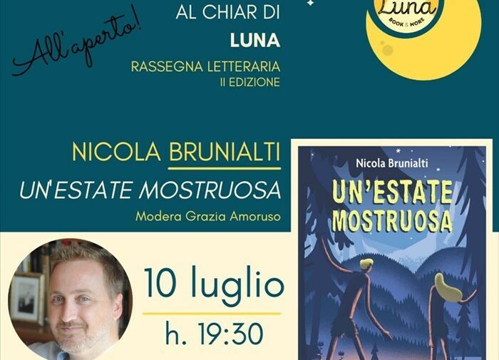 Nicola Brunialti presenta Il suo romanzo "Un'estate mostruosa"