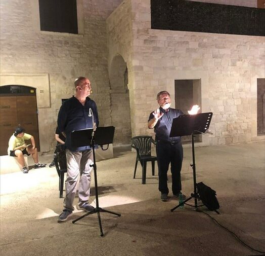 Nicola Ambrosino e Franco Carriera illuminano il Borgo delle Meraviglie