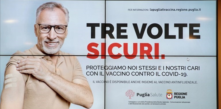 Vaccini: la Regione Puglia riapre 50 hub e punta su medici e 300 farmacie