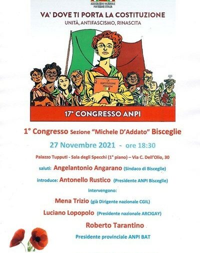Primo Congresso cittadino della sezione locale dell’Associazione Nazionale Partigiani d’Italia