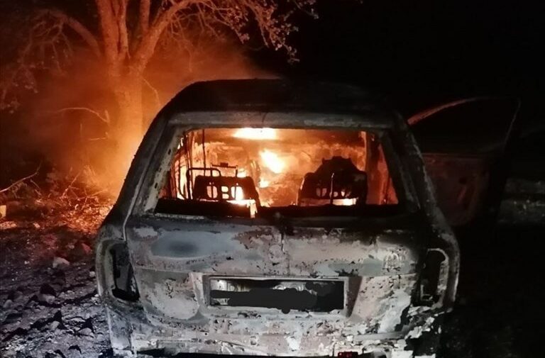 Auto in fiamme sulla Corato-Poggiorsini: era stata rubata a Bisceglie