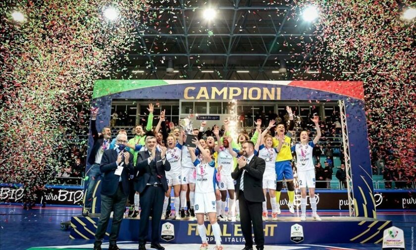 Le Final Eight di coppa Italia di Serie A di calcio a 5 femminile
