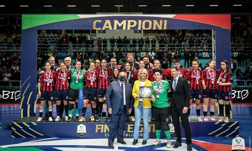 Le Final Eight di coppa Italia di Serie A di calcio a 5 femminile