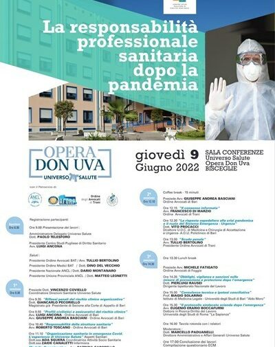 La responsabilità professionale sanitaria dopo la pandemia