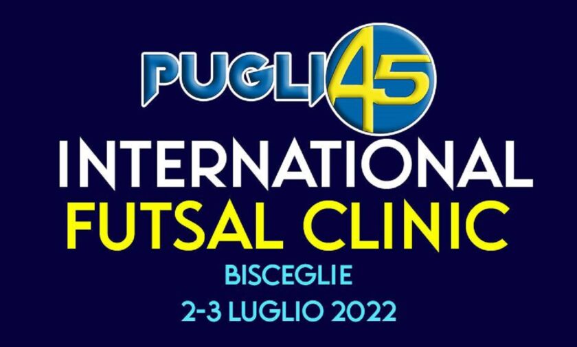 foto di Tutto pronto per il "Puglia5 International Futsal Clinic" con Colini e Ceppi